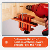 or Cabinets Frame Install Clamp Mini ABS Plastic Support Arm Multipurpose Cabinet Door Mounting Jig