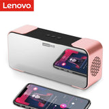 Lenovo L022(Standard Version) BT Speaker with Mirror Portable Wireless Speaker Audio Player with 10W HD Sound and Bass for Home/Outdoor/Travel