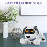 LE NENG TOYS Electronic Pets Robot Stunt Dog Voice Command Programmable Touch-sense Music Song Toy for Kids Christmas Gift