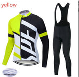 Cycling jersey plus velvet warm long sleeves