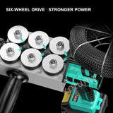 Fully Automatic Electrician Threading hine Lithium Battery Threader Electrical Wire Feeding Tool
