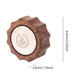 2Pcs Coffee Knob Modification, Sturdy Anti Scald Walnut Wooden Handles for 3145 Espresso hine
