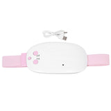 Hot Compress Waist Belt Hot Compress Menstrual Pain Relieve Belt for Menstrual Abdomen Cramps Home Women Lower Back Pain Relief