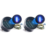 Top-2X 24V 2 Inch 52Mm Universal Car Motorcycle Level Meter LED Light Display Fuel Tank Gauge Boat Truck RV