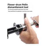 Bicycle Hub Bearing Removal Kit Stainless Steel Tool Set for Bike Bearings Installation Tool
