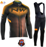 Cycling jersey long sleeve suit