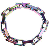 Hip hop male color bracelet