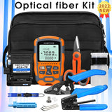 Fiber Cold Splicing Kit Set Cutting Knife 15MW Four-In-One Optical Power Meter Red light All-in-One hine AUA-M50