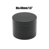CRUSHER 40/50/63mm Dry Herb Grass Tobacco Grinder Zinc Alloy 4 Laye Manual Spice Herbal Grinders for Smoking Accessories