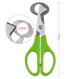 20PCS Quail Egg Scissors Bird Egg Scissors Stainless Steel Egg Cutters Egg Opener Egg Shell Utensils For Kitchen