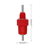 20Pcs Poultry Brid Chicken Nipple Drinker Automatic Water Cups With Spring Type Fountain Mouth Water Poultry Farming  Equipment