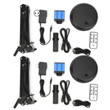 USB Video Microscope Camera Industry Microscope Camera 51MP 1080P 2K Support Digital Zoom Aluminum Alloy Support Mono Negative