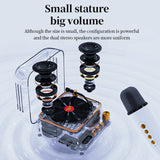 H6 speaker retro vinyl record player, Bluetooth sound karaoke band microphone card, radio creative gifts