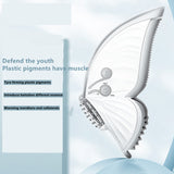 Butterfly V Shape Ionic Electric Gua Sha Scraping Facial Lifting Massage Tool Electric Guasha Microcurrent Facial Toning Device