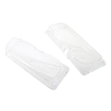 Left & Right Pair Headlight Headlamp Lens Cover Replacement for 7-Series E38 Facelift 1999-2001