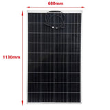 110/220V System 300W PET Solar Panel+150A Charge Controller+12000W 12V to 220V Inverter Emergency Power Generation Kit