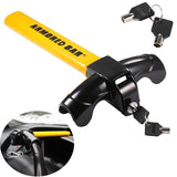 Anti-theft Car/Van Rotary Enhance Heavy Duty Steering Wheel Lock for Automobile Security Accessorie