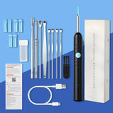 Cleaner with Camera HD Stic Otoscope Endoscope Wax Removal Tool Earpick Ear Cleaning Set