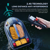 Large Outdoor 3 Hopper High Speed RC Fishing 500M 7KG Load Voice Broadcast Smart Route Correction Remote Control Bait Boat
