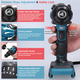13mm High Torque Brushless Motor Cordless Drill High-power Wireless Rechargeable Hand Drills DIY Electric Power Tools