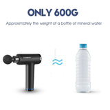 3200r/ 20 Gears LCD Muscle Massage Gun Sport Therapy Body Relaxation Pain Relief Slimming Shaping Massager 6 Heads