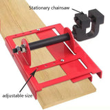 Mini Vertical Cutting Guide Plate Opening Frame Wood Chain Saw Attachment