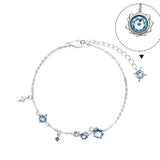 Twelve Constellation Sterling Silver Bracelet