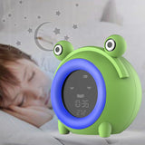 Cartoon LCD alarm clock