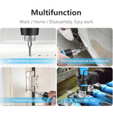 Cordless Electric Rechargeable Screw Driver Kit Drill Household Screwdriver With Accessories Power Tool