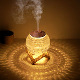 1pc Air Humidifier Crystal Ball Humidifier, Creative Dazzling Color Light Humidifier Desktop Humidifier With RGB Colorful Nigh