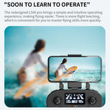 L500Pro Dual Camera Drone ESC 4K HD GPS positioning Optical w Quadcopter Professional Brushless motor 5G Image Transmission