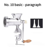 Kitchen Multifunction Handheld Hand Crank Meat Mincer Sausage Noodles Grinder