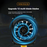 Cordless Turbo Fan Portable Handheld High Power Tool without for Makita/Milwaukee/ 18V 21V Battery Car Dryer