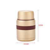 350ML Stainless Steel Thermo Mug Vacuum Flasks Insulation Barrel Portable Mini Braised Pot Mini Lunch Box Thermoses 4 Colors
