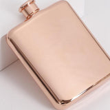 6 Oz Stainless Steel Vodka Hip Flask for Alcohol Liquor Whiskey Bottle Groomsmen Gifts with Funnel