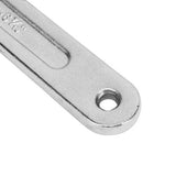 Adjustable Pin Spanner Wrench Hanging Rings Chrome Finish Spanner Hook Wrench Set Versatile Clear Scale Stable Grip Universal