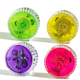 1Pcs Random Colour New LED Flashing YoYo Ball Clutch Mechanism Classic Yo-Yo Creative Fashion Children Toys