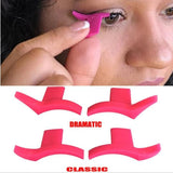 New 5Pair Cat Eyeliner Stamp Eyeshadow Cosmetic Easy To Makeup Wing Style Eye Liner Stamping Stencil Tools