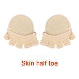 1 Pair Insert Hal Valgus Corrector Five Separator Silicone Forefoot Pad For Big Toe Cotton Insole Seat Cushion Soft