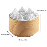 Volcano Large Capacity Timeable with Light 300 ml Modern Art Scent Humidifier for Bedside Table Yoga SPA Desktop Home