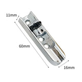 4pc Individual Tailpiece Single String Bridge Bass Guitar Saddles