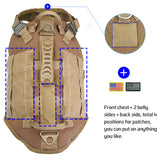 Dog outdoor vest tactical suit