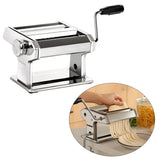 Manual Noodle Press Hand Crank Pasta Maker Rolg hine For Homemade Noodles Spaghetti Dough Making Tools