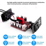 150W Power Inverter Socket DC 12V to AC 110/220V Modified Sine Wave Car Charger Converter Adapter