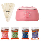 Wax hair removal machine