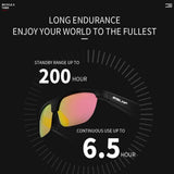 ESLNF Smart Bluetooth for Driving Wireless Calls Music Polarized Sunglasses Outdoor Sports Cycg Glasses