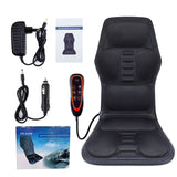 Full-Body Back Neck Waist Chair Pad Electric Heating Vibrating Cushion Seat Car Home Office Massage Mat Remove Fatigue