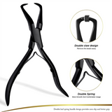 Stainless Steel Extension Tools Microlink Bead Remover Pliers for Hair Extensions