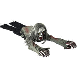 Halloween Crawg Ghost Shrilg Sound Voice-activated Party Props Creepy Horror Decorations for Garden Porch Courtyard