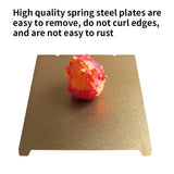 PEI Sheet Print Bed Flexible Removable Spring Steel Build Surface 315x310mm Compatible with Creality K1 Max 3D Priners